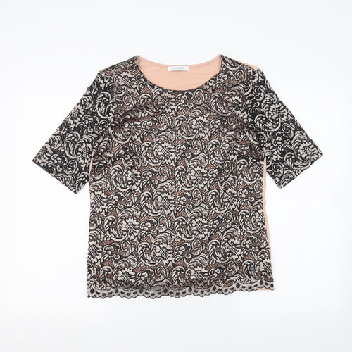Marks and Spencer Womens Pink   Basic T-Shirt Size 10