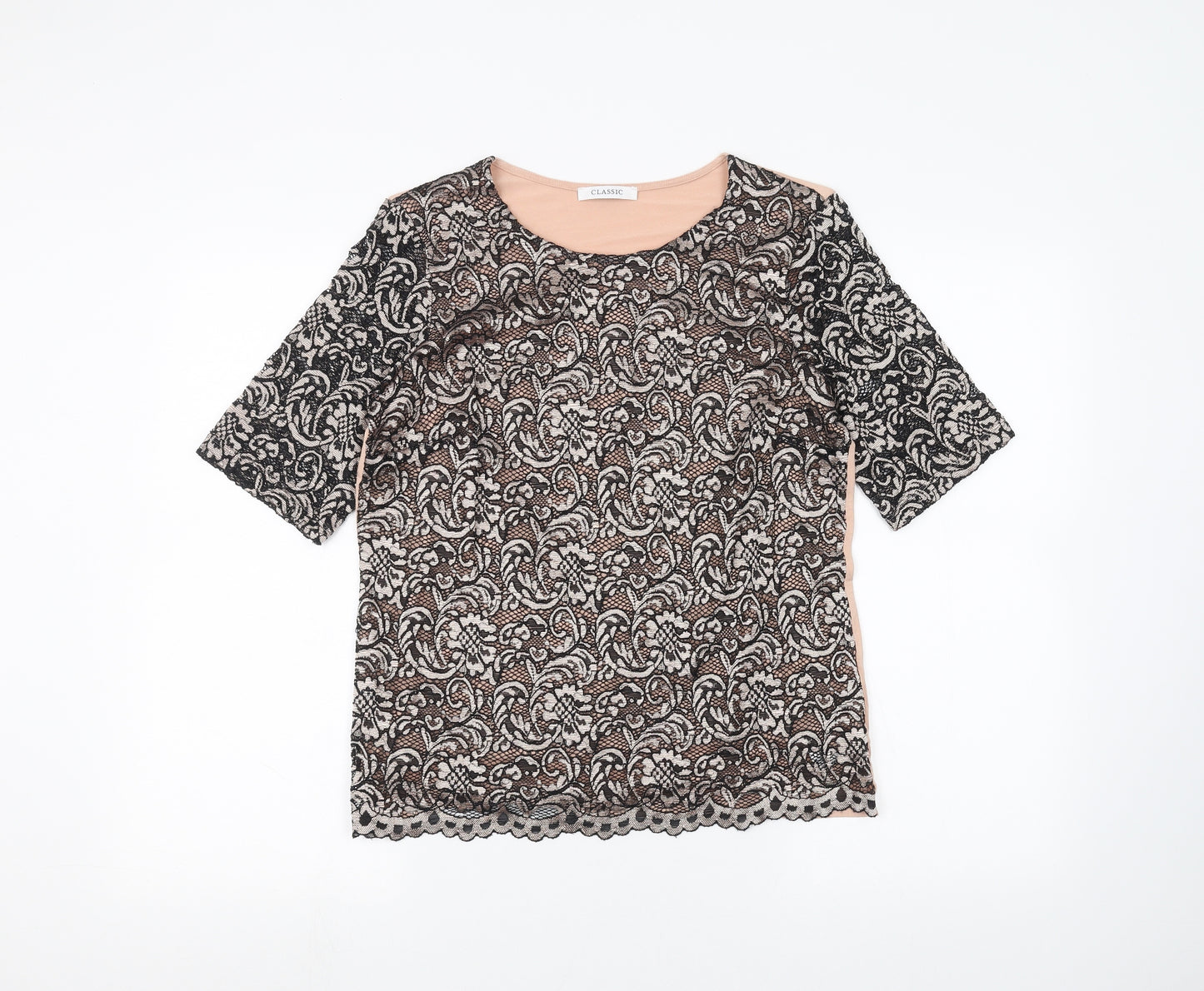 Marks and Spencer Womens Pink   Basic T-Shirt Size 10