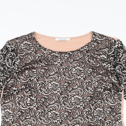 Marks and Spencer Womens Pink   Basic T-Shirt Size 10