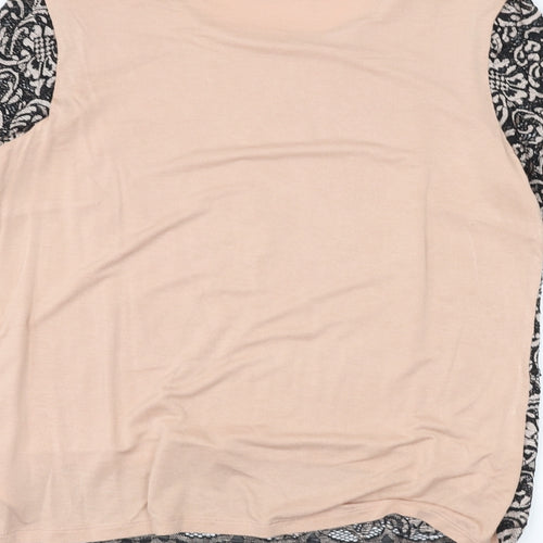 Marks and Spencer Womens Pink   Basic T-Shirt Size 10