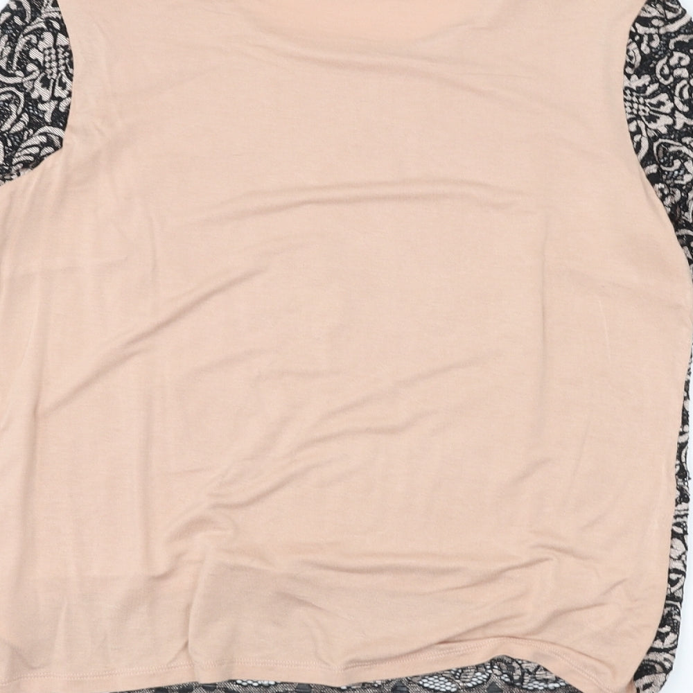 Marks and Spencer Womens Pink   Basic T-Shirt Size 10