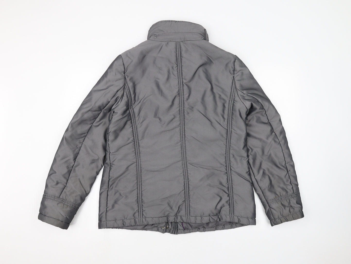 Maine New England Womens Grey   Jacket  Size 12