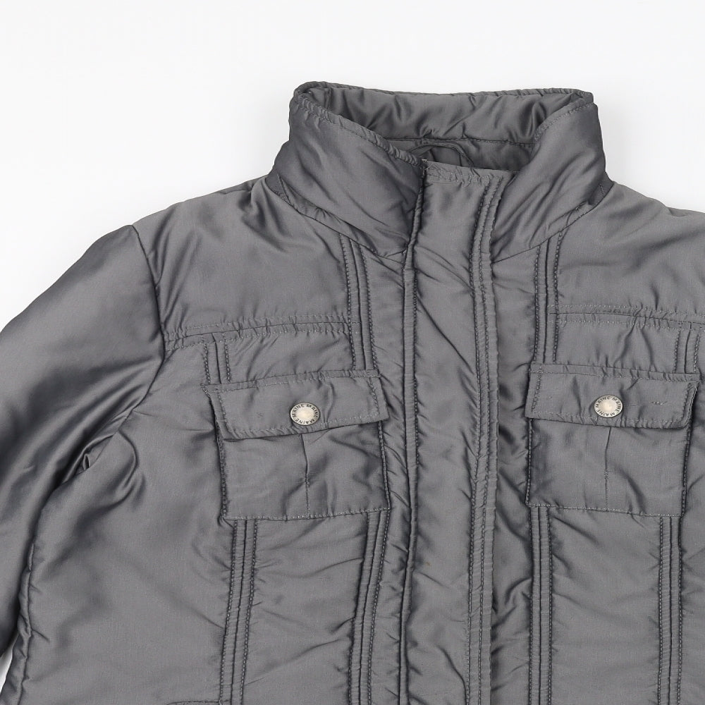 Maine New England Womens Grey   Jacket  Size 12