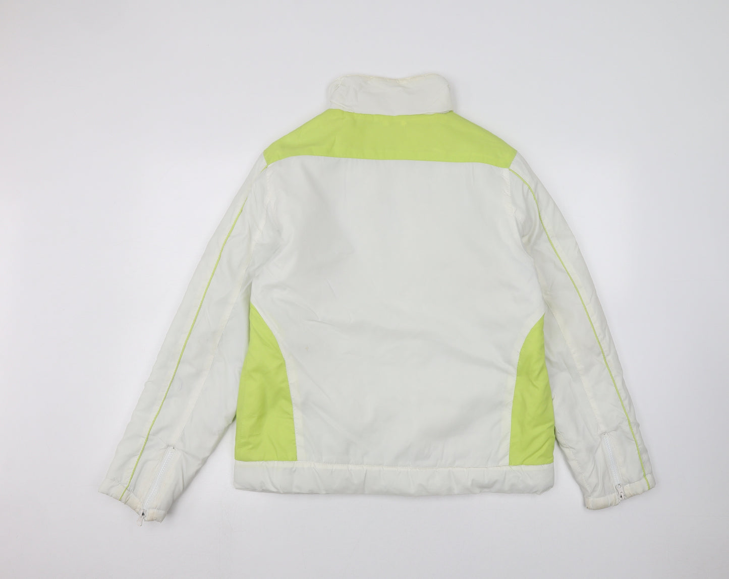 B-12 Womens White   Jacket  Size M
