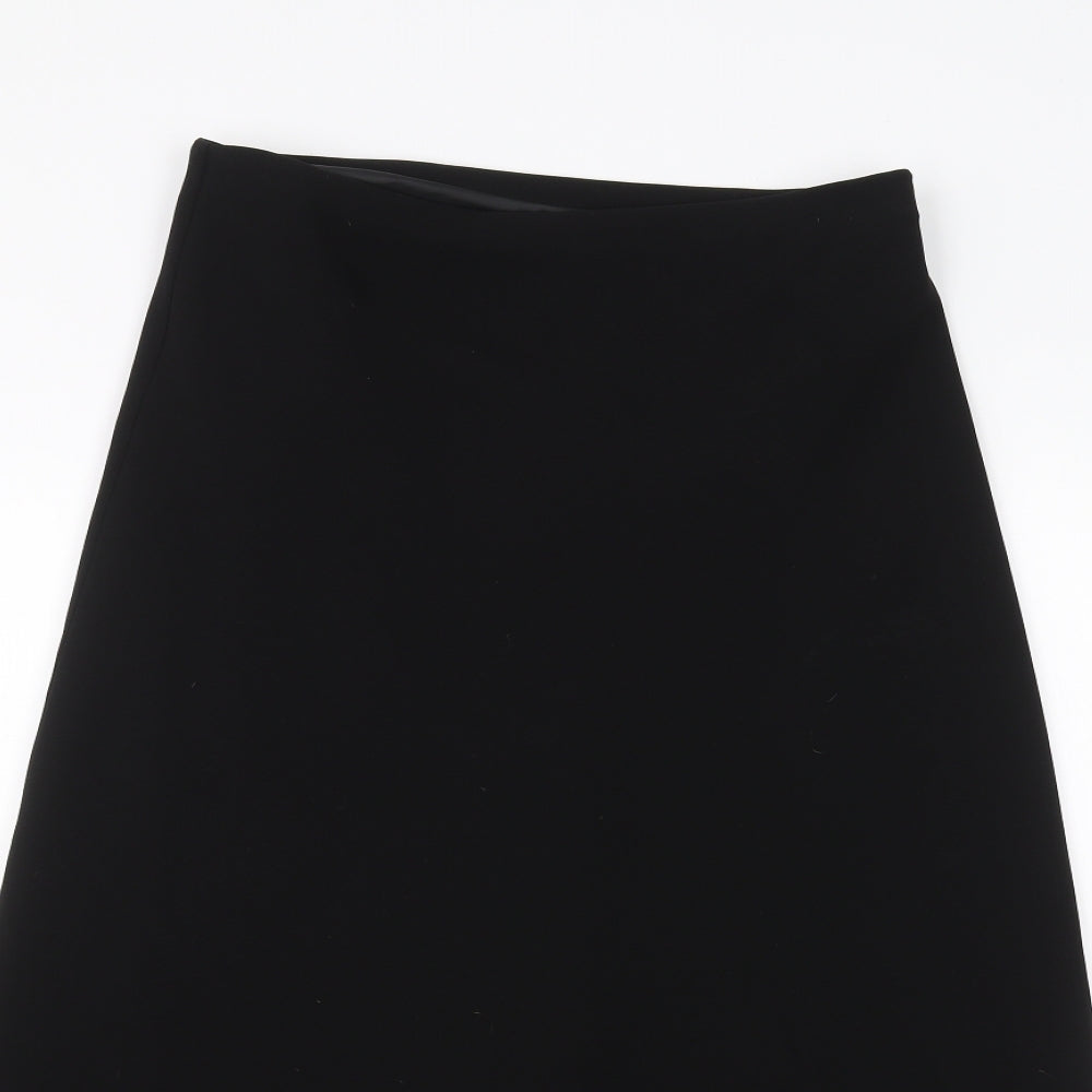Marks and Spencer Womens Black   A-Line Skirt Size 10