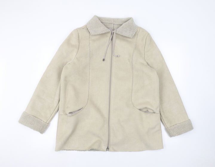 Lakeland Womens Beige Jacket Size 14