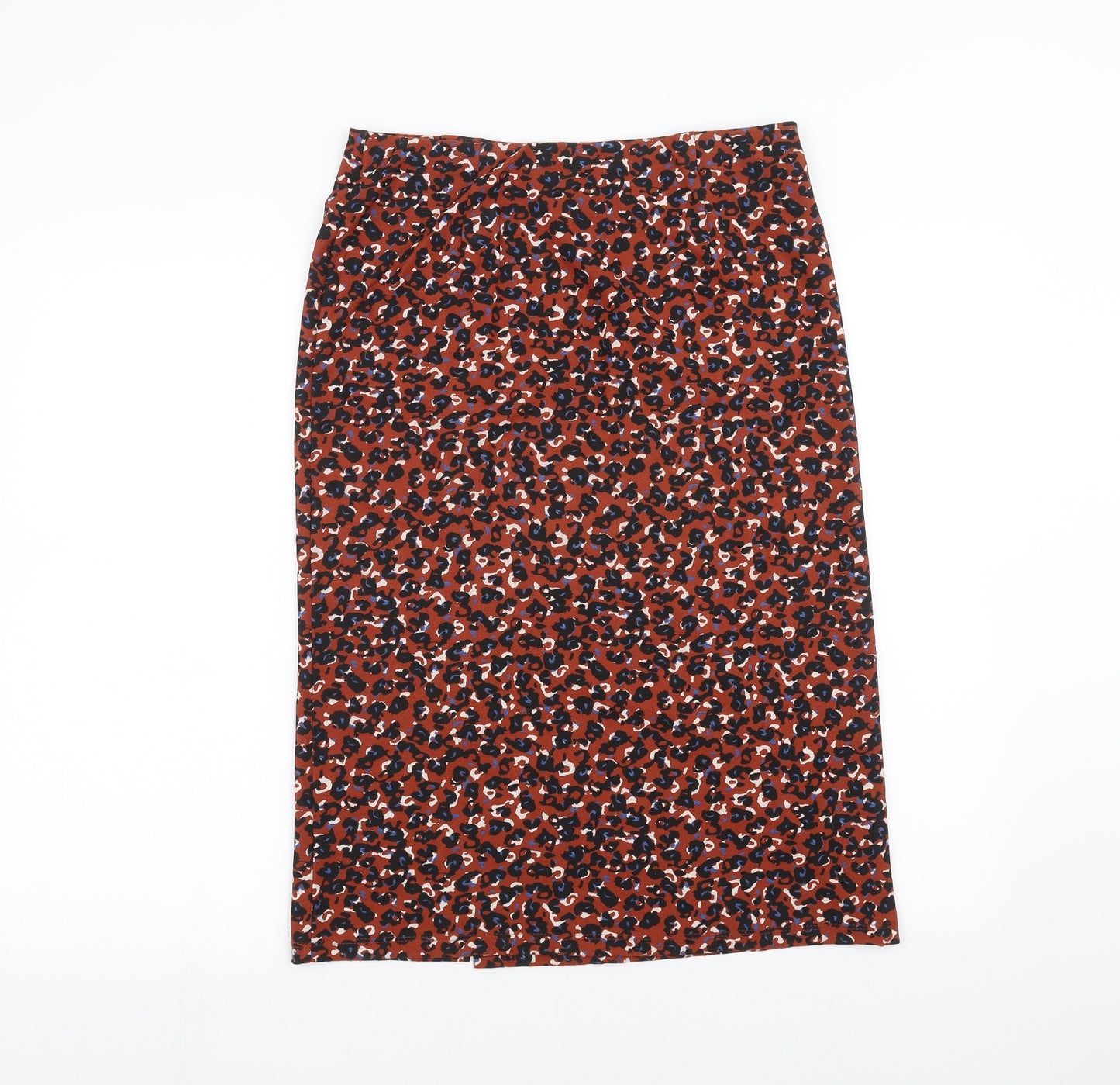 NEXT Womens Brown Animal Print  A-Line Skirt Size 10