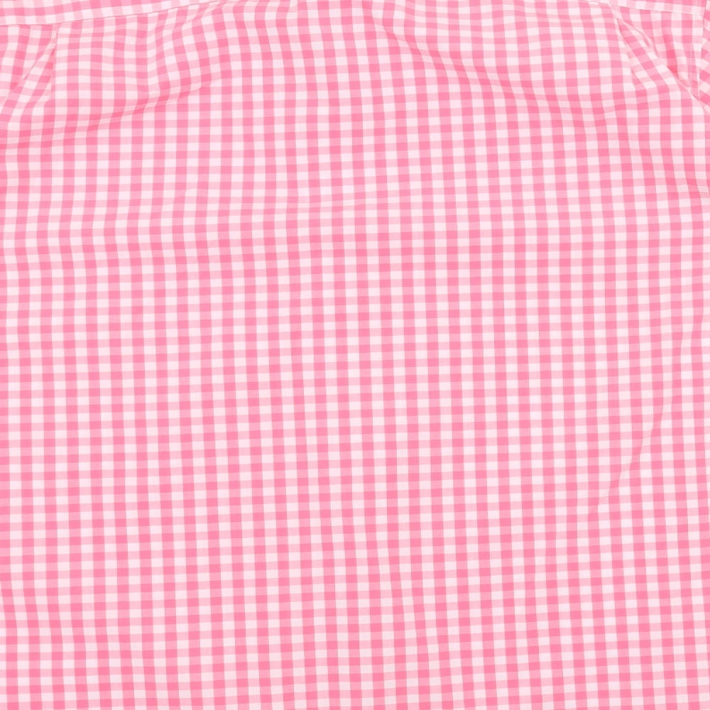 Marks and Spencer Mens Pink    Dress Shirt Size XL