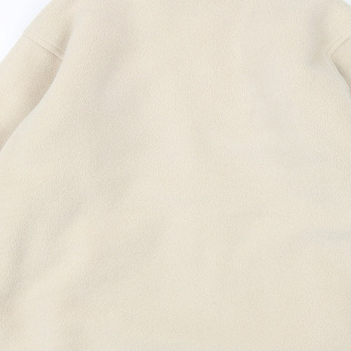 EWM Womens White   Full Zip Jumper Size S