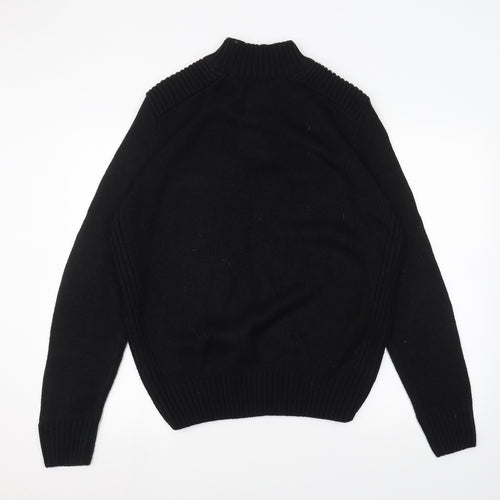 Kensington Mens Black   Pullover Jumper Size L