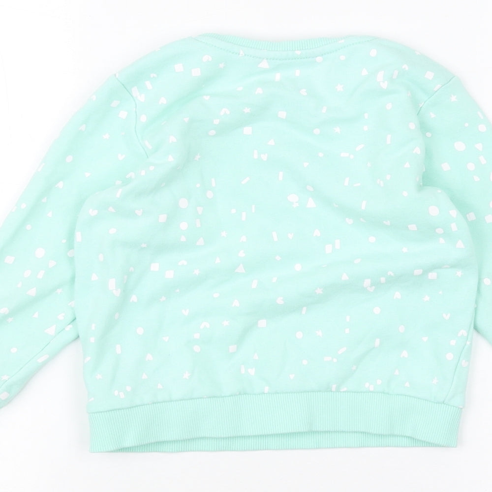 George Girls Blue   Pullover Jumper Size 3-4 Years