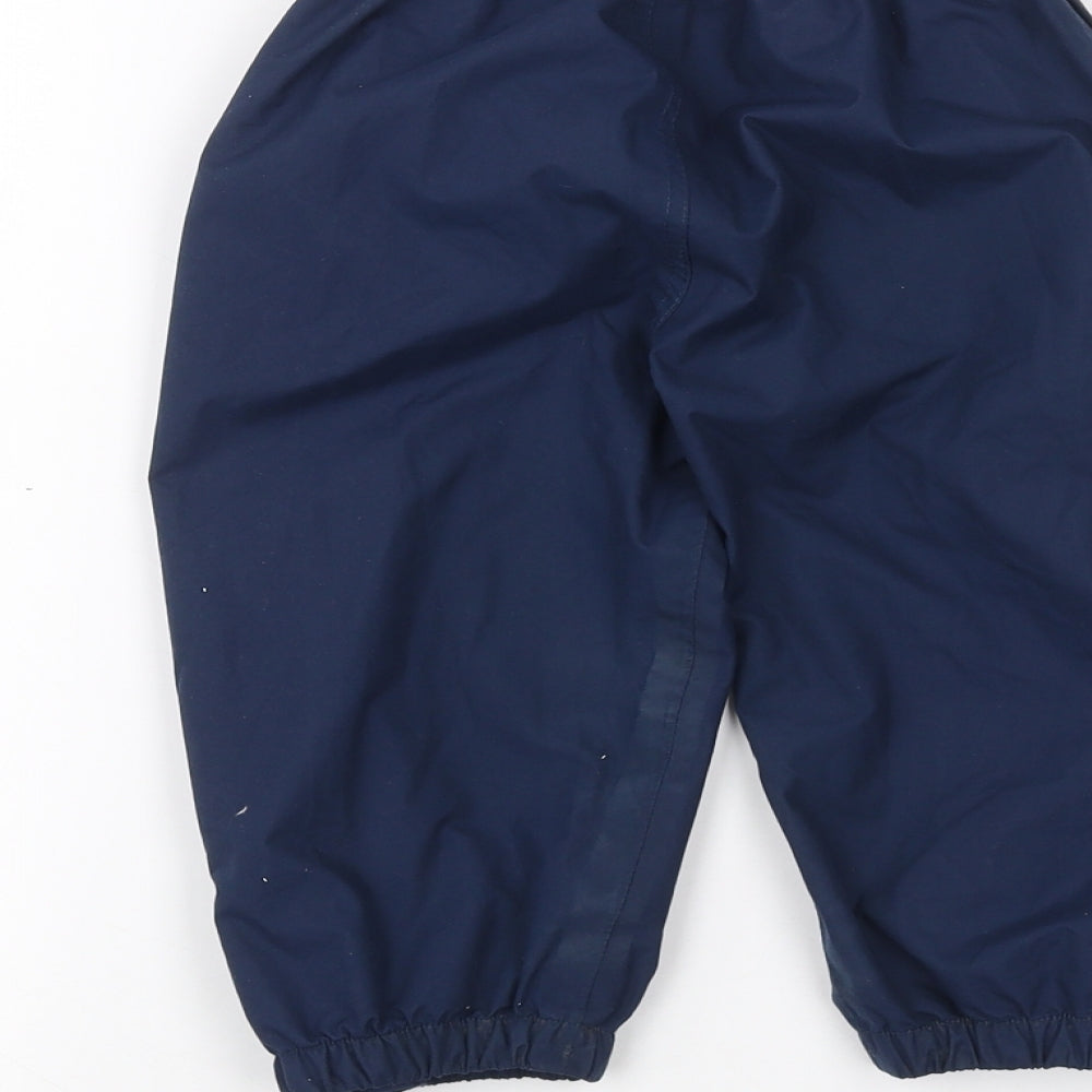 JoJo Maman Bébé Boys Blue   Rain Trousers Trousers Size 2-3 Years