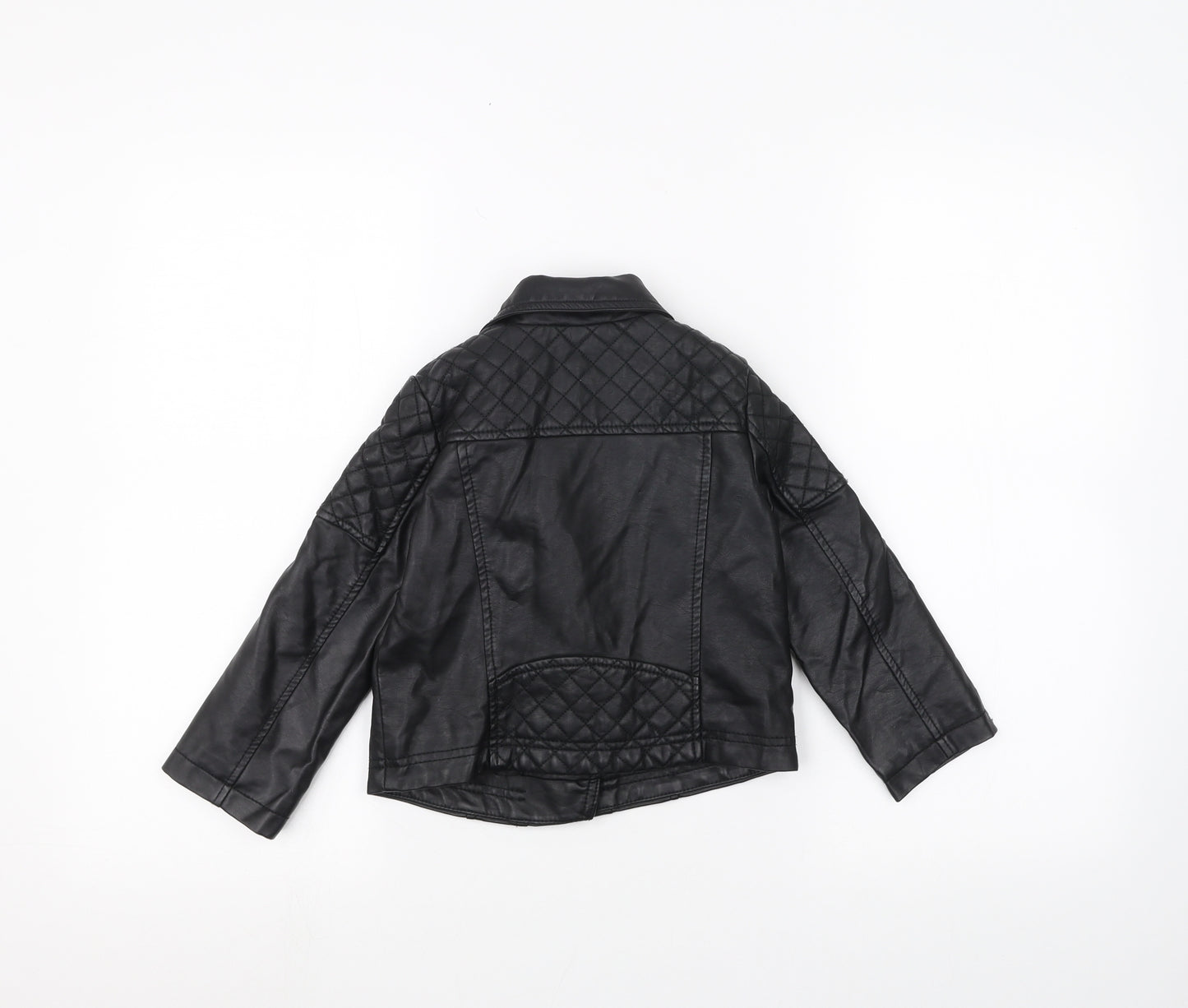 Primark Girls Black   Jacket  Size 3-4 Years