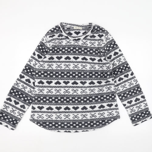 Primark Womens White   Pullover Jumper Size L