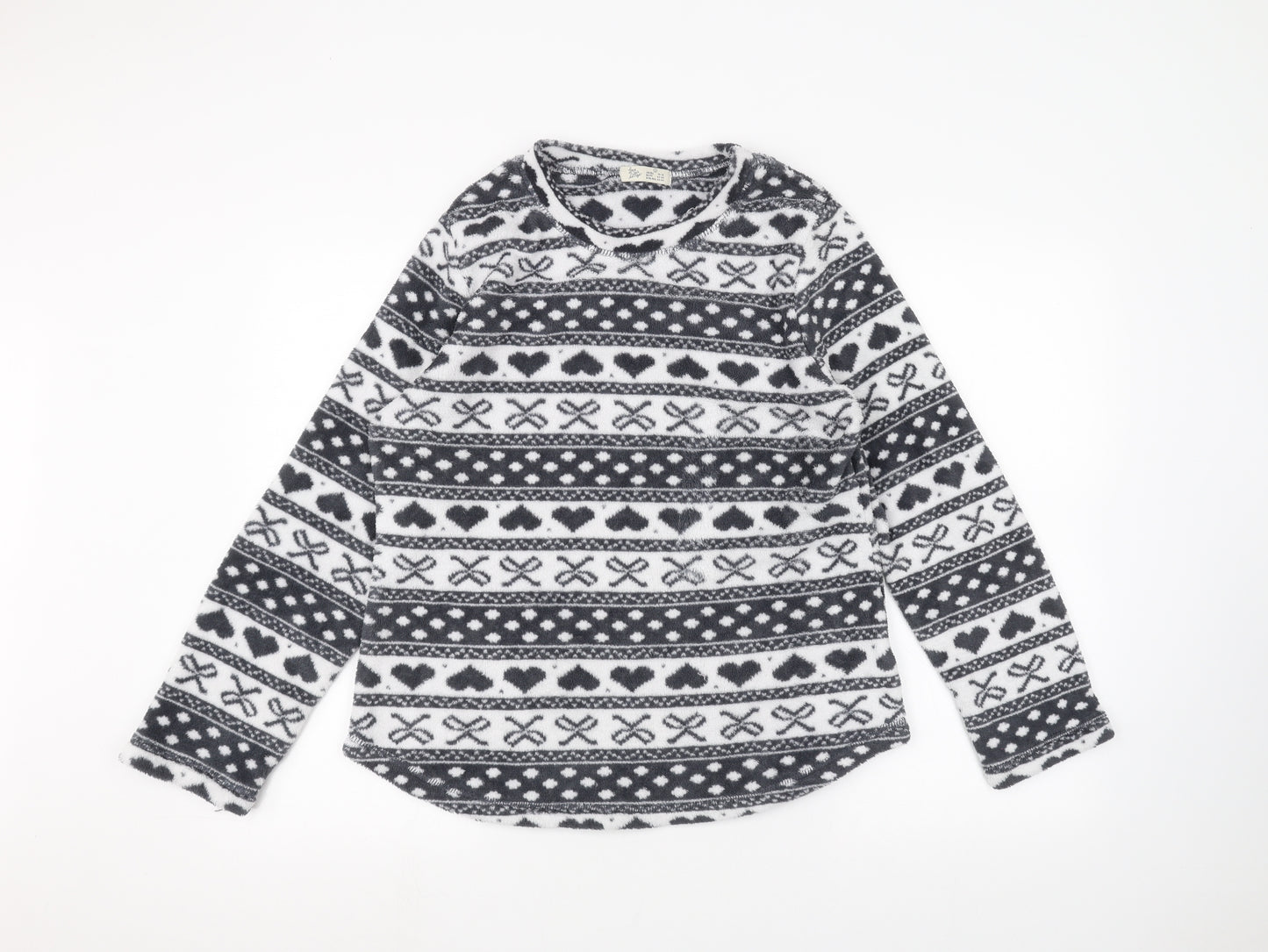 Primark Womens White   Pullover Jumper Size L