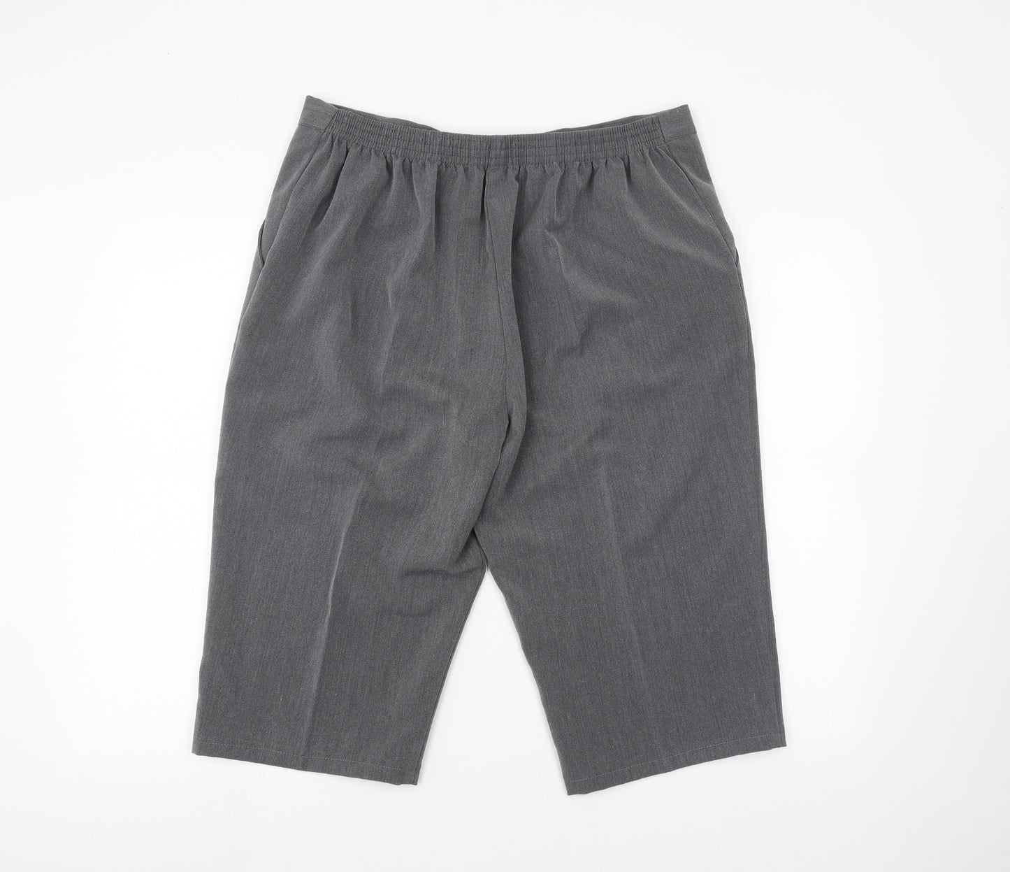 Preworn Womens Grey   Bermuda Shorts Size 20
