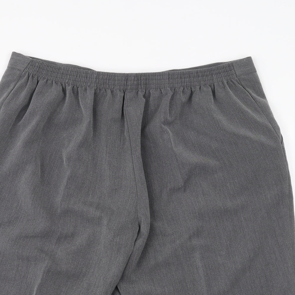 Preworn Womens Grey   Bermuda Shorts Size 20
