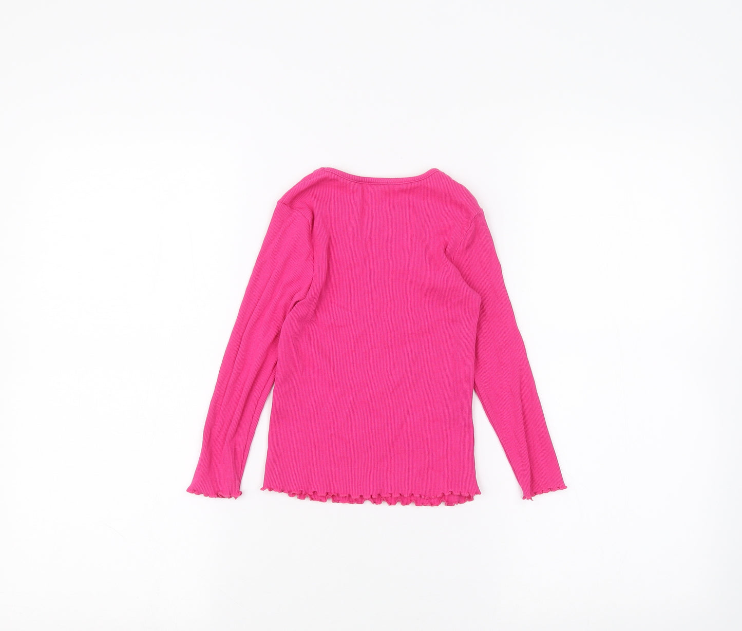 George Girls Pink   Basic T-Shirt Size 3-4 Years