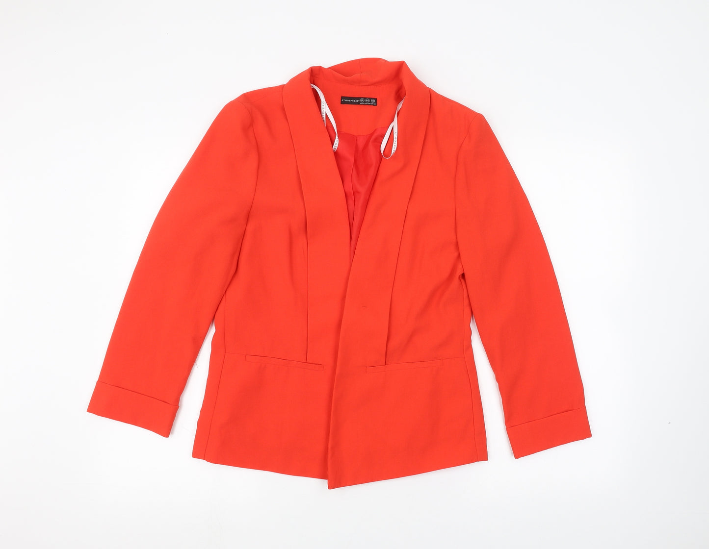 Atmosphere Womens Orange   Jacket  Size 14