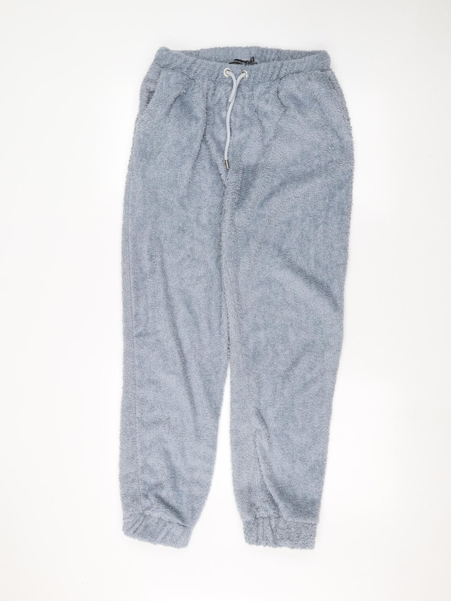 Boohoo Womens Blue   Sweatpants Trousers Size 10 L27 in