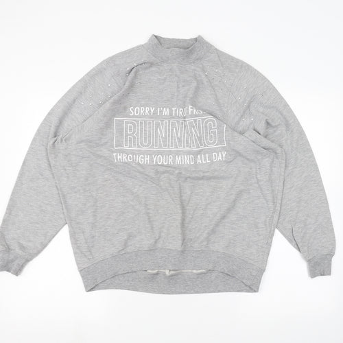 Select Womens Grey   Pullover Jumper Size 12
