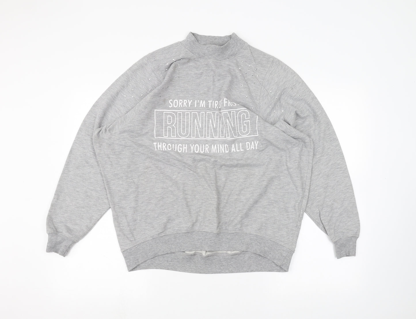 Select Womens Grey   Pullover Jumper Size 12