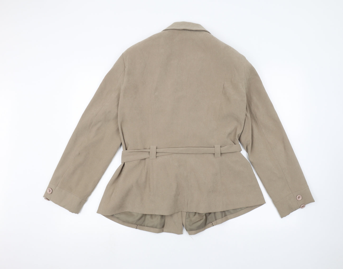 Preworn Womens Beige   Jacket  Size 20