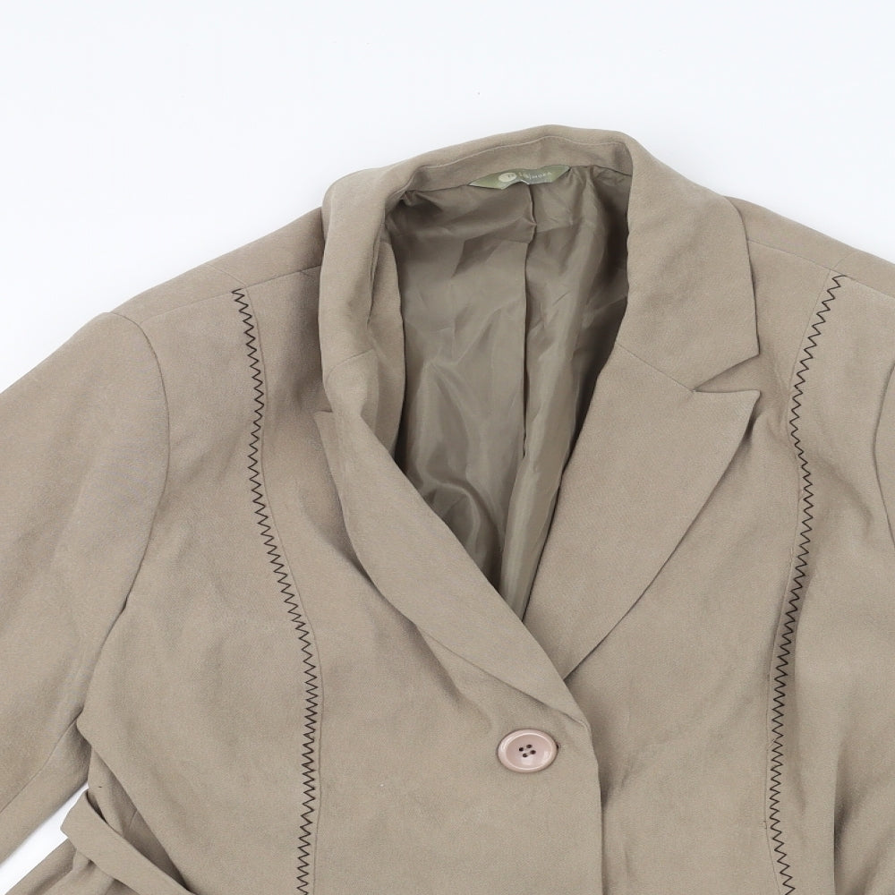 Preworn Womens Beige   Jacket  Size 20