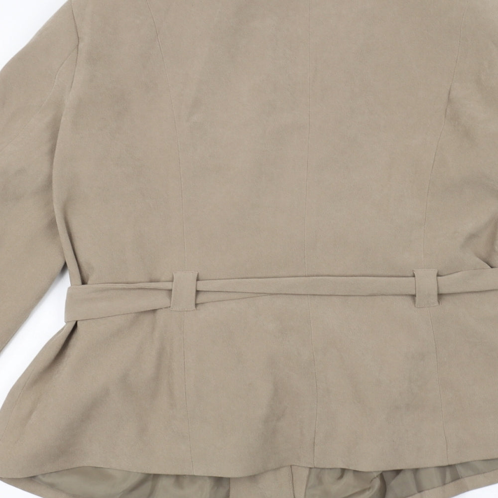 Preworn Womens Beige   Jacket  Size 20