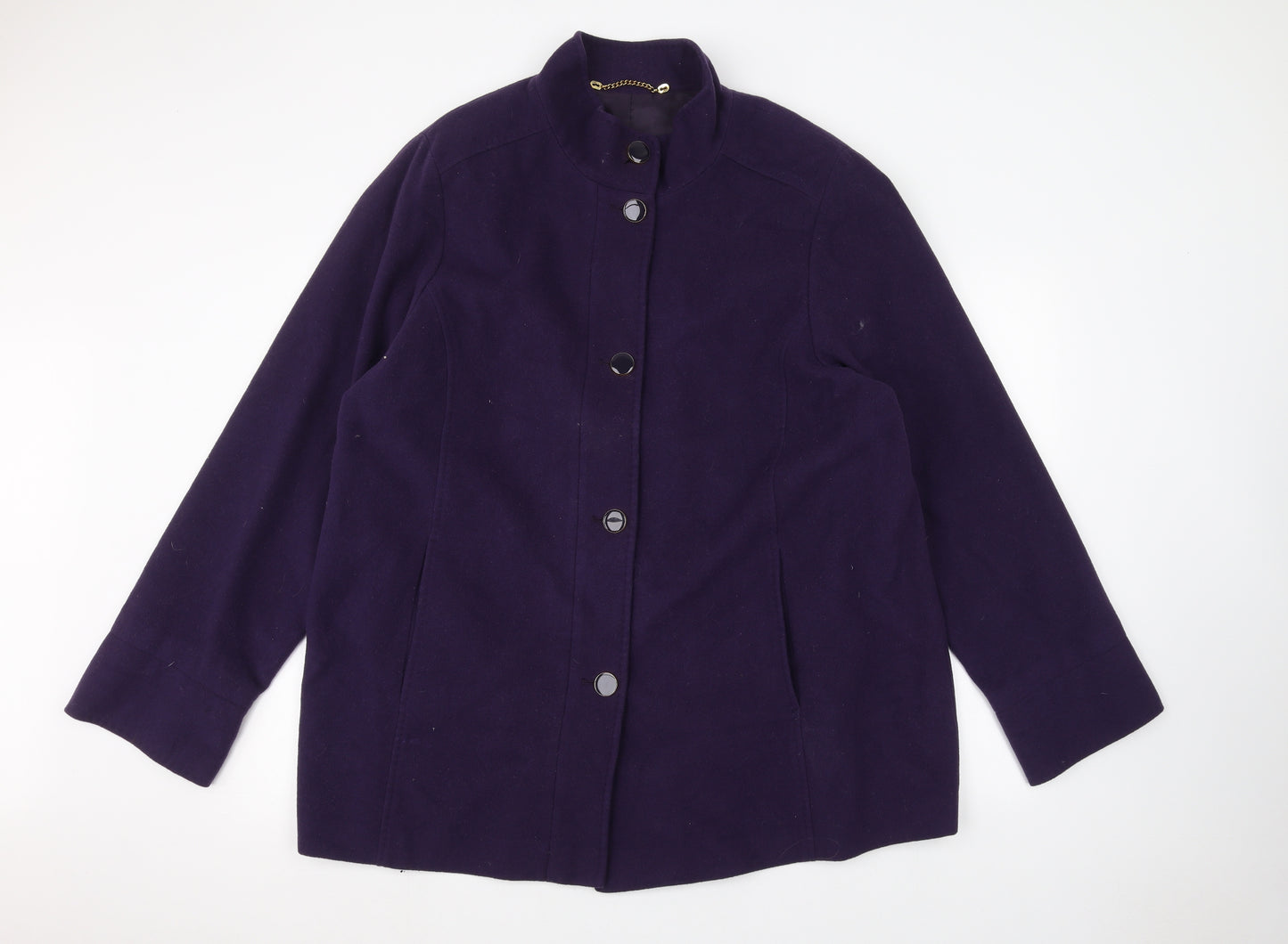 Marks and Spencer Womens Purple   Jacket  Size 24