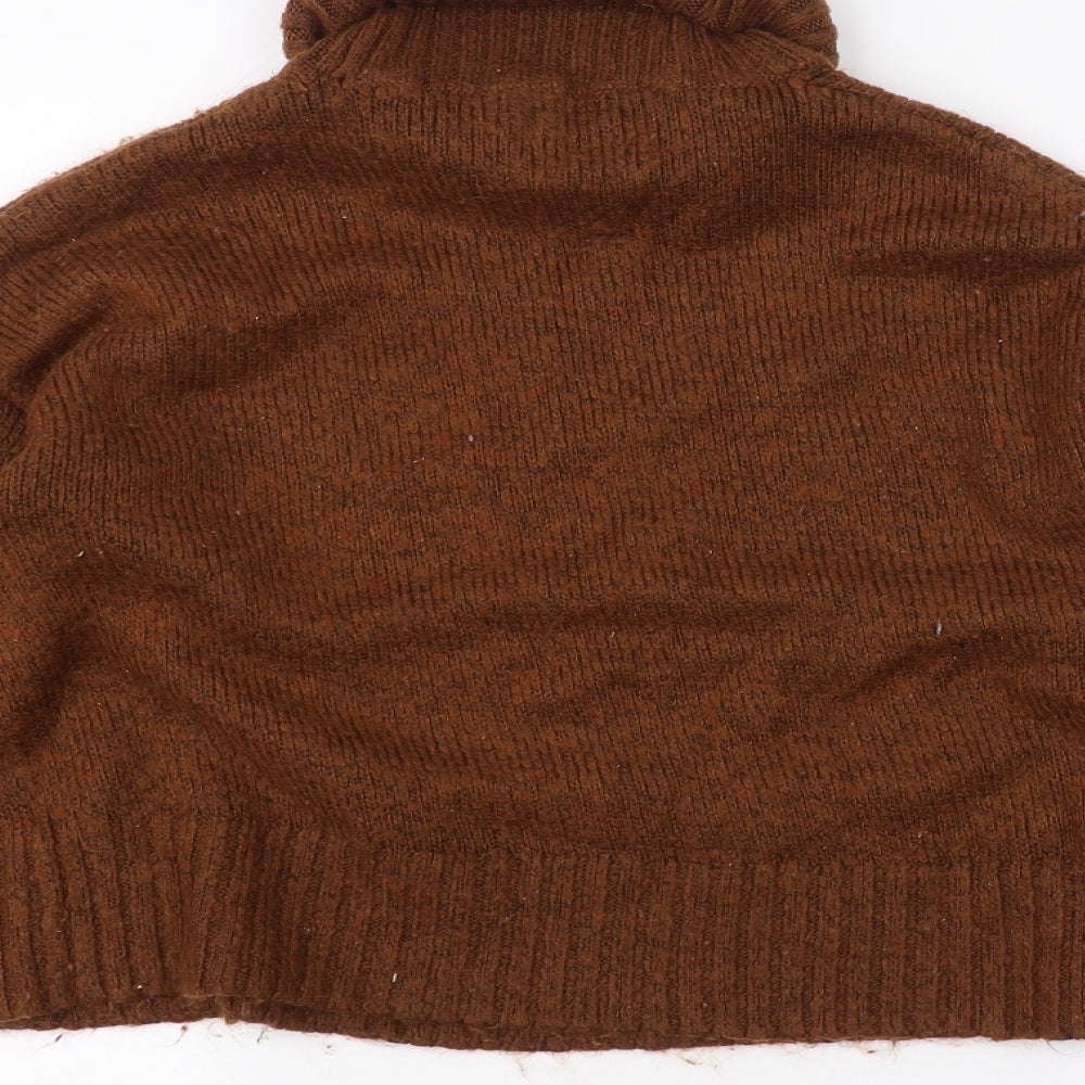 New Look Womens Brown   Pullover Jumper Size M
