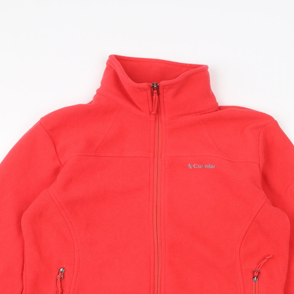 Columbia Womens Pink   Full Zip Jumper Size S