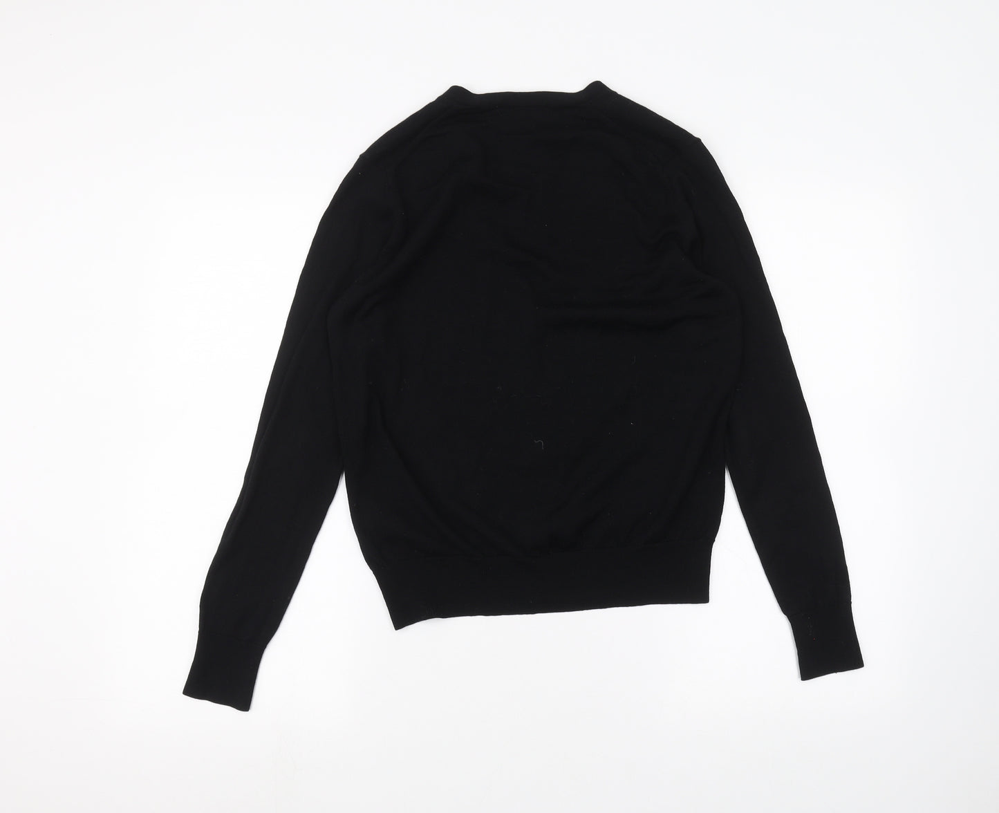 uni Womens Black   Cardigan Jumper Size M
