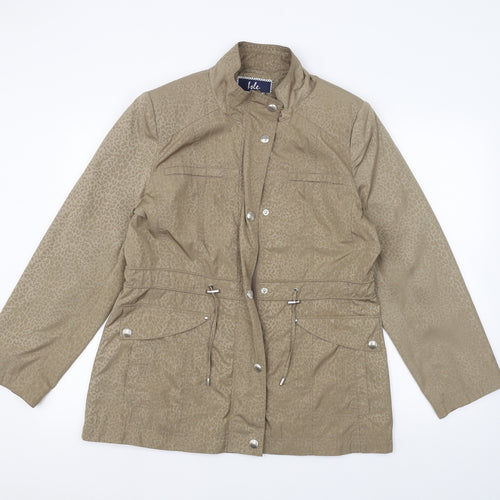 ISLE Womens Brown   Jacket  Size 12