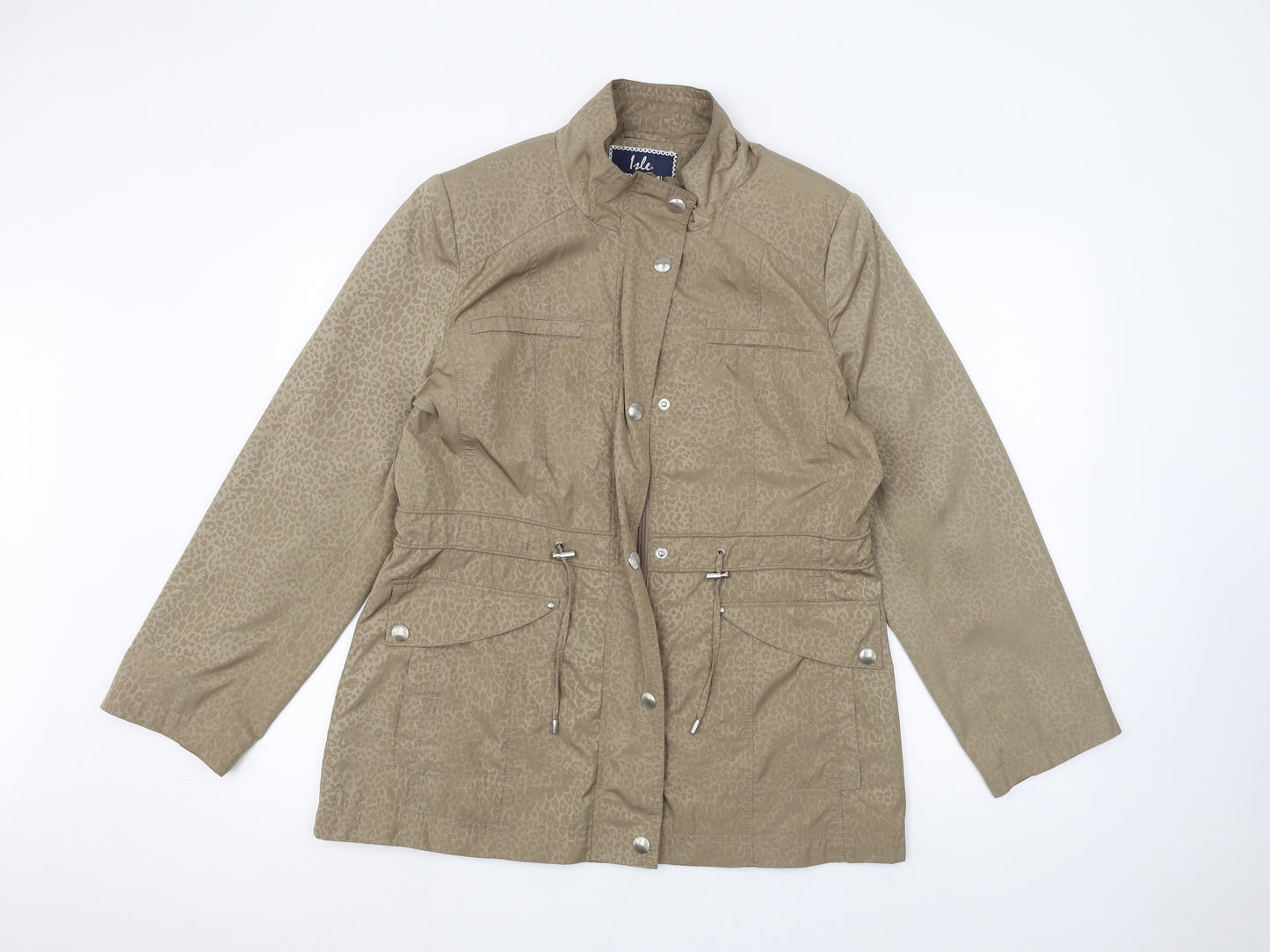ISLE Womens Brown   Jacket  Size 12