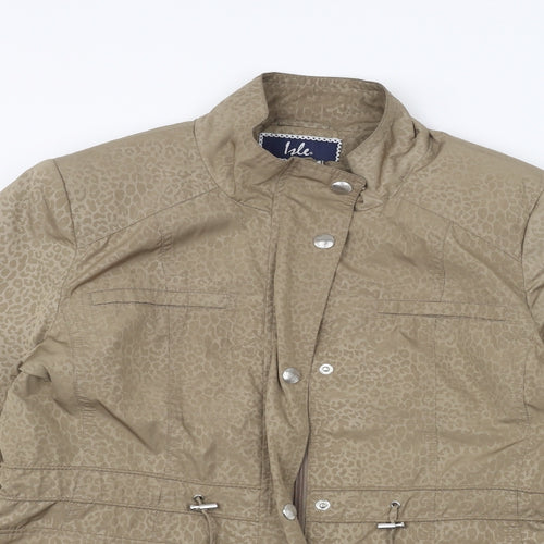 ISLE Womens Brown   Jacket  Size 12