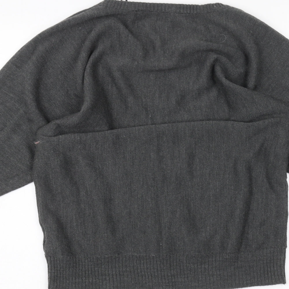 Golddigga Womens Grey   Pullover Jumper Size 12
