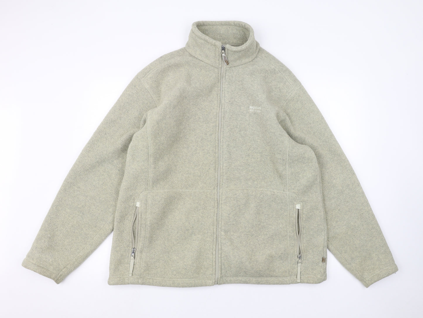Regatta Mens Green   Full Zip Jumper Size XL