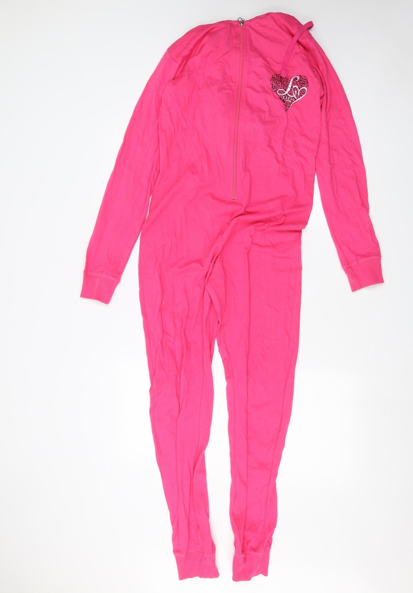 lipsy london Womens Pink Solid  Babydoll One Piece Size S