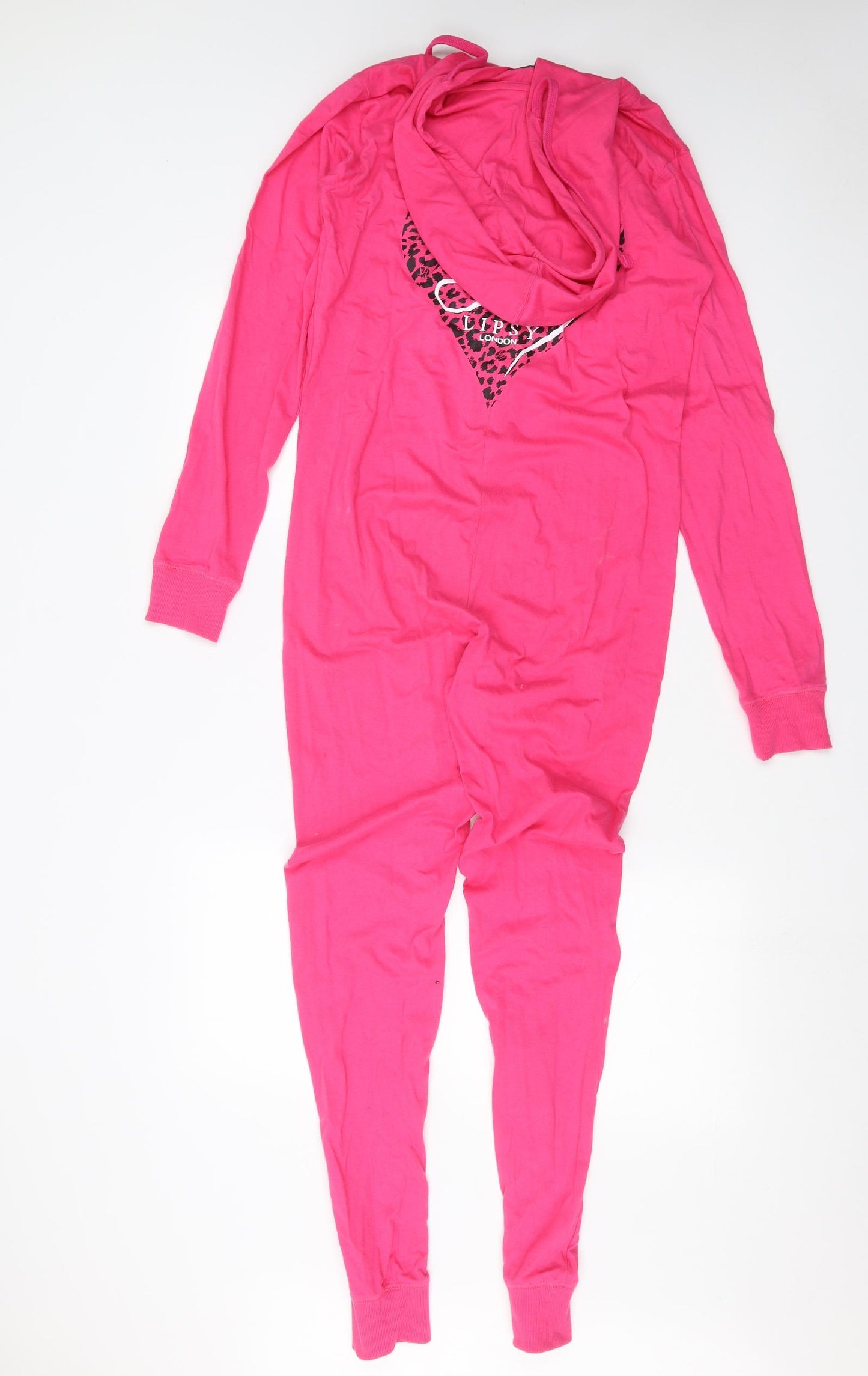 lipsy london Womens Pink Solid  Babydoll One Piece Size S