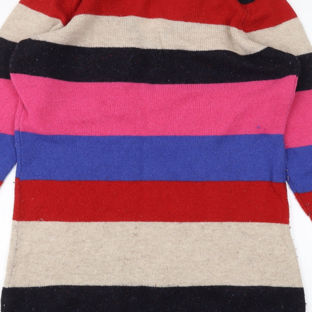 NEXT Womens Beige Striped  Pullover Jumper Size 10