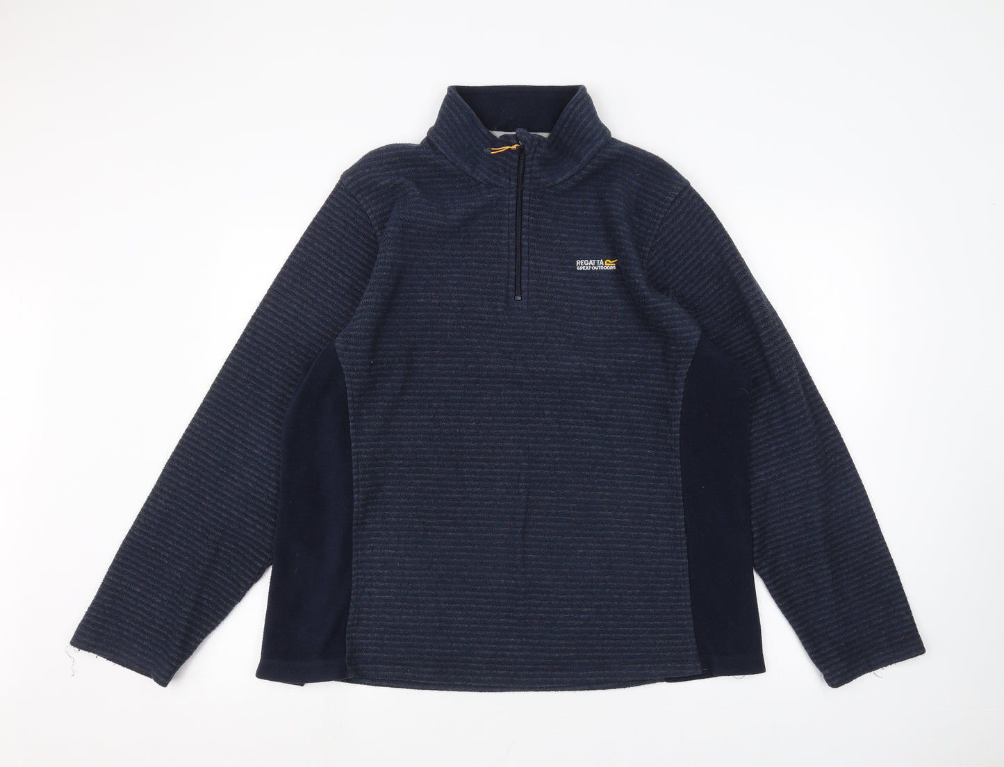 Regatta Womens Blue Striped  Pullover Jumper Size 14