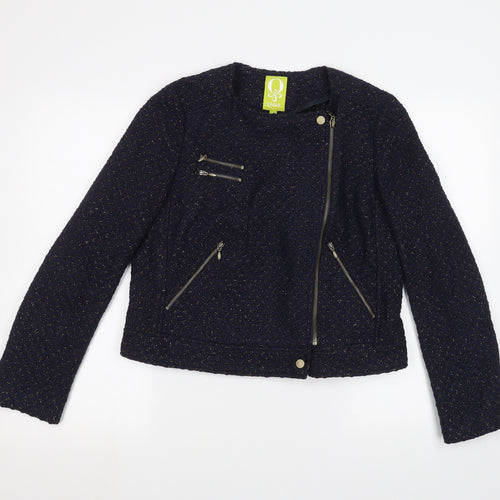 qmack Womens Blue   Jacket  Size L