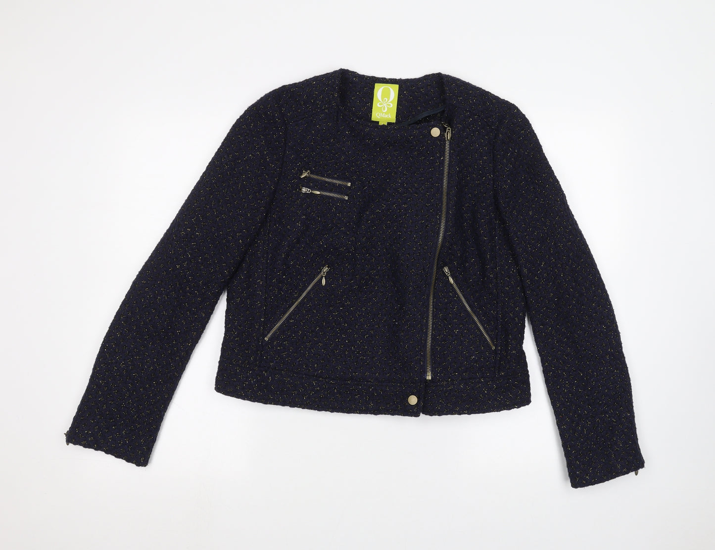 qmack Womens Blue   Jacket  Size L