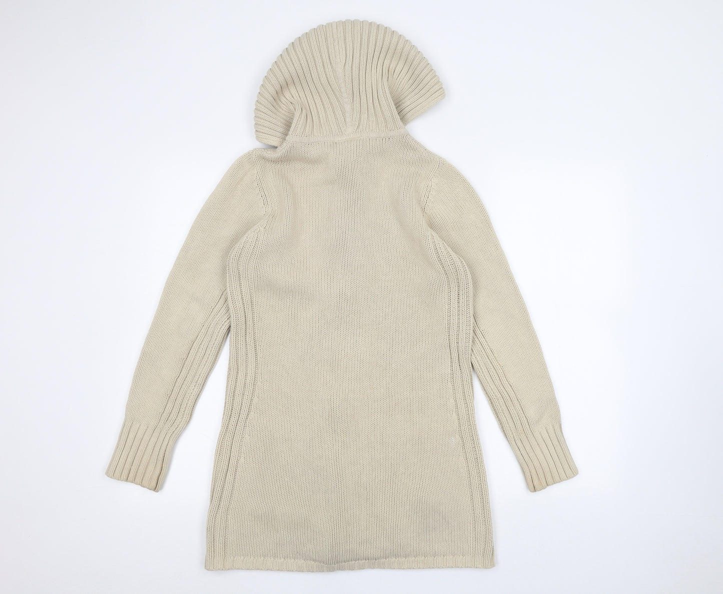 NEXT Womens White   Full Zip Hoodie Size S