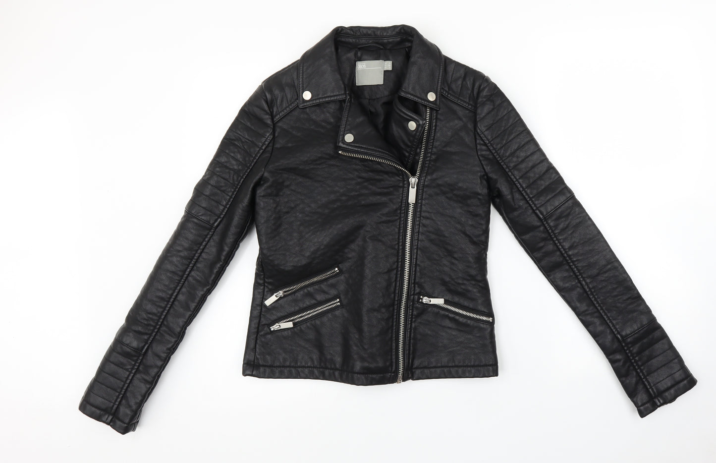 ASOS Womens Black   Jacket Coat Size 6