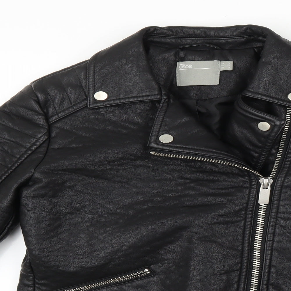 ASOS Womens Black   Jacket Coat Size 6