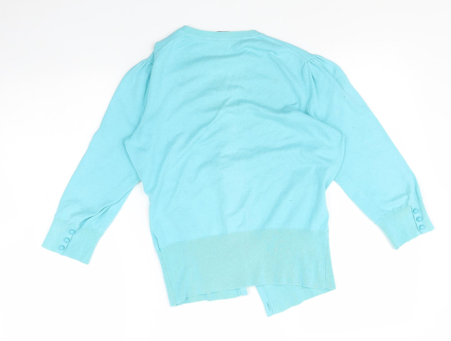 Oasis Womens Blue   Cardigan Jumper Size 12