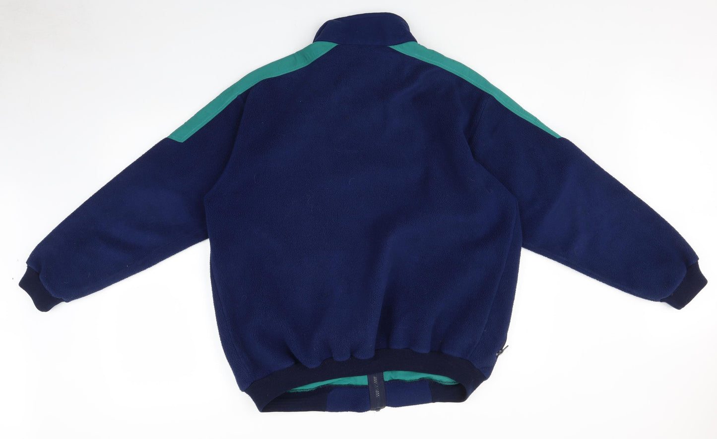 North Cape Womens Blue Striped  Jacket  Size M