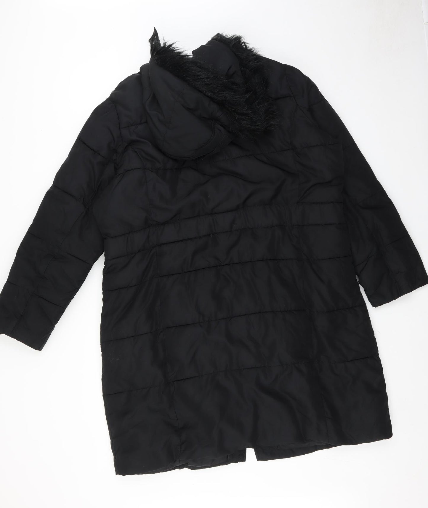 George Womens Black    Coat Size 18